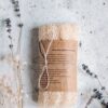 Luffa (ok 12x15cm)- naturalna gąbka roślinna do kąpieli